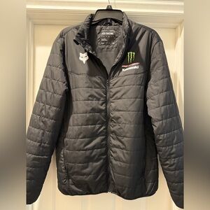 Fox Kawasaki / Pro Circuit Race Team light weight puffer jacket men’s size Large